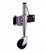 Fulton 1200 Pounds Trailer Tongue Jack, 6-Inch Poly Wheel