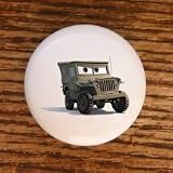 SARGE DISNEY PIXAR CARS DRAWER PULLS KNOBS