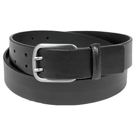 Ashworth Mens Square Cut Double Prong Leather Belts by