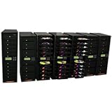 Produplicator 70 Burner Daisy Chain 20X DVD CD Duplicator Machine + Removable 500GB Hard Disk Drive (Standalone Audio Video Copy Tower, Disc Duplication Device)