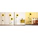 Sunflowers Wall Stickers Repositionable and Removable