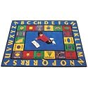 Bilingual Rectangle Carpet (8'4" x 11'8")