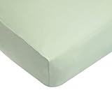 American Baby Company 100% Cotton Value Jersey Knit Crib Sheet, Celery by American Baby Company [並行輸