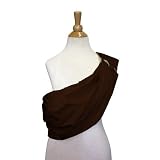 The Peanut Shell CHOC Chocolate Adjustable Sling with Nursing Cover