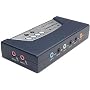 Sabrent USB-SND8 8-Channel 3D USB 2.0 External 7.1 Surround Sound Box with Digital Output