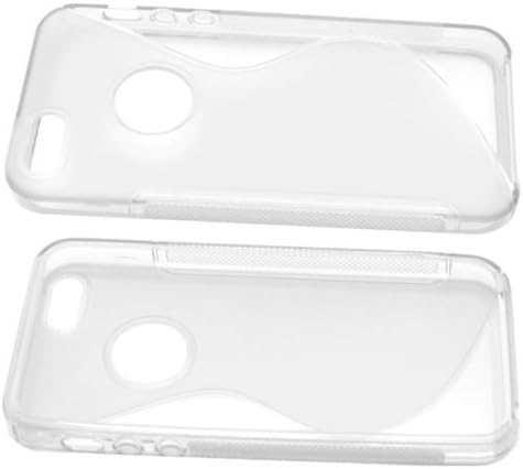 Apple iPhone 5 S Clear Soft Silicone TPU S-Line Phone Case (Clear)
