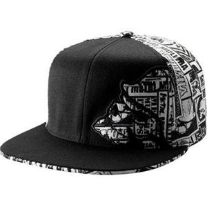 Metal Mulisha Patched Flex-Fit Hat - Large/X-Large/Black 