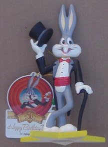 Bugs Bunny 50th Anniversary 1989 Resin Figure With Collector Box