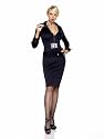 2Pc C.S.I. Costume Knee Length Dress With Csi Badge