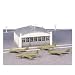 Bachmann Trains Airport Hanger with Airplanes