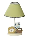 Sumersault Jungle Faces Lamp with Shade