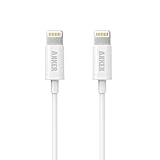 【2本セット Apple認証 (Made for iPhone取得)】 Anker プレミアムライトニングUSBケーブル iPhone 6s Plus / iPhone 6 / 5 / 5C / 5S / iPad Air / iPad Air2/ iPad mini / iPad mini2 / iPad mini3 用 (白 2本 0.9m)