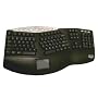 Tru-form Pro Media Contoured Ergo Touchpad Keyboard PS/2 Blk