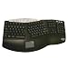 Tru-form Pro Media Contoured Ergo Touchpad Keyboard PS/2 Blk