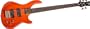 Dean Edge 1 5-String Bass, Trans Amber