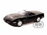 1986 Chevy Corvette 1/18 Black