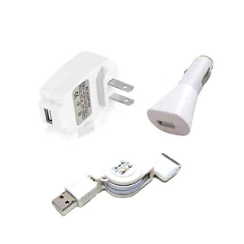 All-in-1 charger kits for Apple iPhone iPod 3G/4G, Photo, Video, Mini, Nano and Nano 2