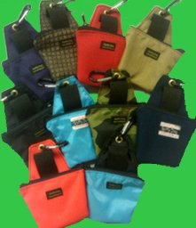 Spiffy Dog Treat Bag for Dogs Black