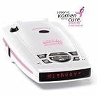 Escort Inc. 0109500-8 Passport 9500IX Radar Detector - White Pearl - Breast Cancer Edition