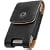 Cellet LG Dare VX-9700 Black Vertical Noble Case with Cellet Removable Spring Belt Clip