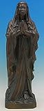 24 inch Our Lady Of Lourdes - Outdoor Vinyl Statue