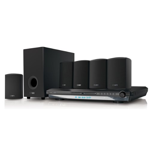 image Customer reviews  5.1-CHANNEL DVD Home Theater System with Digital Am/fm Tuner