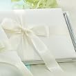 Cathy's Concepts Tied with a Bow Guest Book & Pen