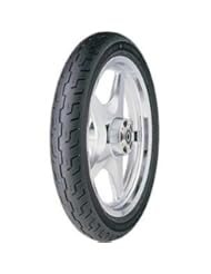 Automotive Parts and Accessories: Dunlop D401 Harley-Davidson Series Front Tire - 100/90H-19/Black - Dunlop