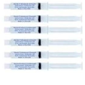 INSTANT WHITE SMILES optimized 60cc-36% Carbamide Peroxide Teeth Whitening Gel Syringes Only-Professional Dentist Strength