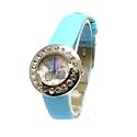 Me To You - MTY 54A - Montre Fille - Quartz analogique - Bracelet bleu - Ours sur Cadran - Bo&icirc;te assortie