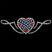 Women's Sweatshirt : Dixie Sweetheart - Redneck Girl Embellished Rhinestone Shirt