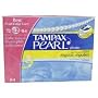 Tampax Pearl Plastic-Regular Absorbency Tampons, 84 Count