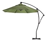 California Umbrella 9-Feet Cantilever Aluminum Tilt Umbrella - Pacific Blue
