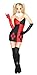 DC Comics Secret Wishes Super Villain Harley Quinn Costume
