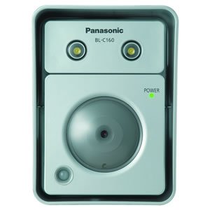 Panasonic BL-C160A Outdoor Lighted MPEG-4 Network Camera (Silver)