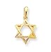 14k Polished Star of David Pendant