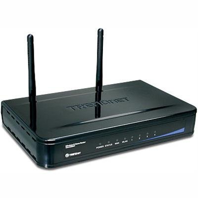 TRENDnet 300Mbps Wireless N Home Router TEW-632BRP (Black)