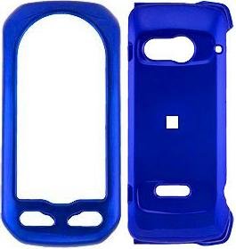 Blue Protector Case Snap On Hard Cover for Casio Hitachi Brigade C741 Verizon