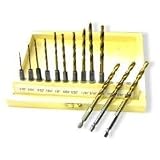 13 Pc Titanium Hex Shank Drill Bit Set