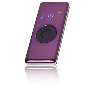 Odys MP3 Z 22  MP3-Player 4 GB (OLED-Display, Voice-Rekorder, USB 2.0) lila