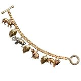 Jay Strongwater Jungle Charm Bracelet