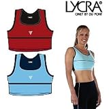 Viga Eclipse Tank Top / Gym Top (Size: Small) (Colour: Sky / Navy Blue )