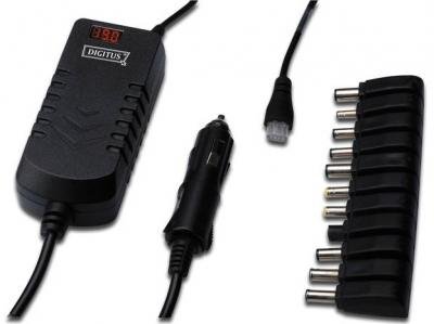 DIGITUS Universal-KFZ-Netzteil für Notebook, 90 Watt VE=1