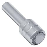 (2) Kenworth + Mack Door Lock Knobs, Silver Jewel
