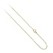 18k Gold over Sterling Silver 1mm Rolo Chain Necklace 14" 16" 18" 20" 24" 30"