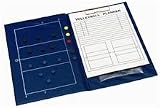 picture of Rucanor Coachboard Volleyball Tactics Board - Blue, 36 X 47 Cm