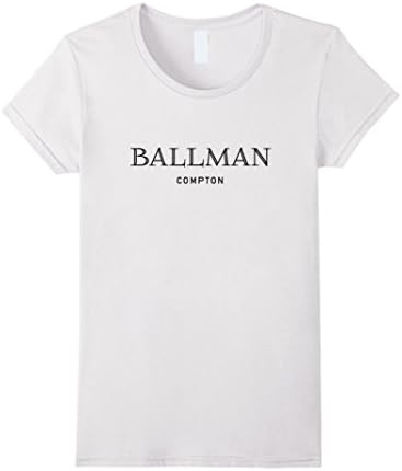 Women's BALLMAN COMPTON T-Shirt Small White