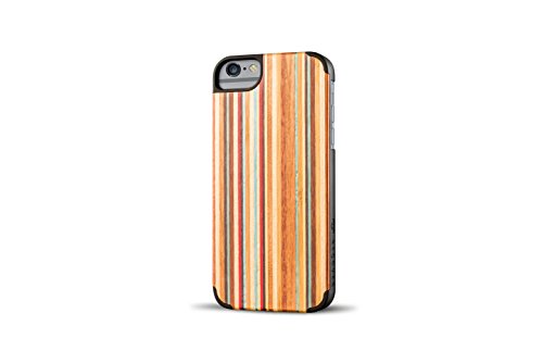 Recover Wood Case for iPhone 6 - Retail Packaging - Skateboard/Black