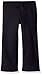 French Toast Big Girls' Fleece Pant, Navy, 10/12