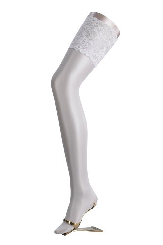 FALKE Seidenglatt 15 Stay up 15 den 41584 Damen Halterlose Struempfe, Gr. 38/ 39 (9 1/2 -  Preisvergleich